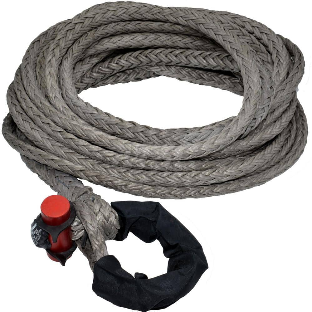 16,933 Lb 600″ Long x 5/8″ High Automotive Winch Strap Loop & Eye, For Use with Winches & Shackles