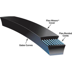 Gates - Belts Belt Style: V-Belts Belt Section: 4L - Strong Tooling