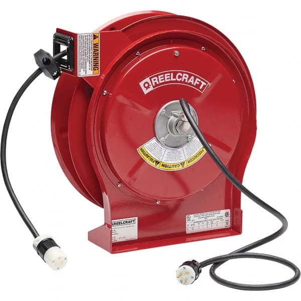 Reelcraft - Cord & Cable Reels End Type: Single Outlet Cable Length (Feet): 50 - Strong Tooling