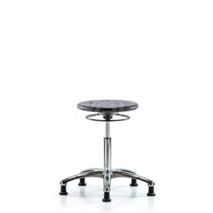 Lab Stool: Polyurethane, 25″ Seat Width, 25″ Seat Depth Round Height