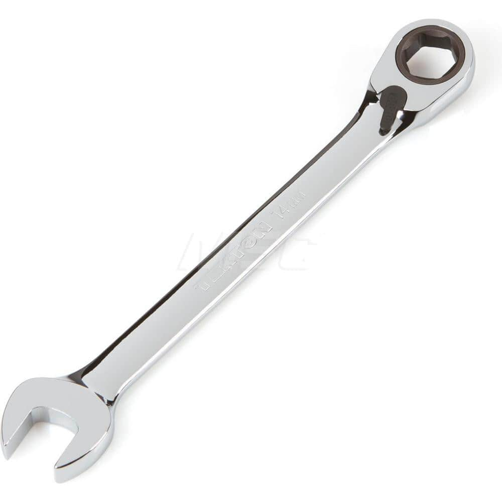 Combination Wrench: Chrome, Chrome-Plated