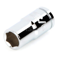 Hand Socket: 1/4″ Drive, 9/32″ Socket, 6-Point Chrome-Plated & Polished