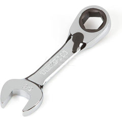 Combination Wrench: Chrome, Chrome-Plated