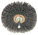 3'' Diameter - Crimped Stainless Confle x Brush - Strong Tooling