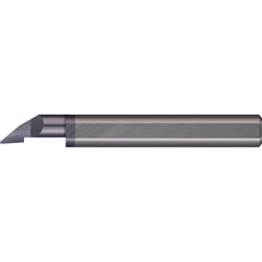 Profiling Tools; Minimum Bore Diameter (Decimal Inch): 0.2160; Maximum Bore Depth (Decimal Inch): 0.8000; Radius: 0.0080; Overall Length (Decimal Inch): 2-1/2; Shank Diameter (Inch): 1/4; Projection: Projection; Finish/Coating: AlTiN; Projection (Decimal