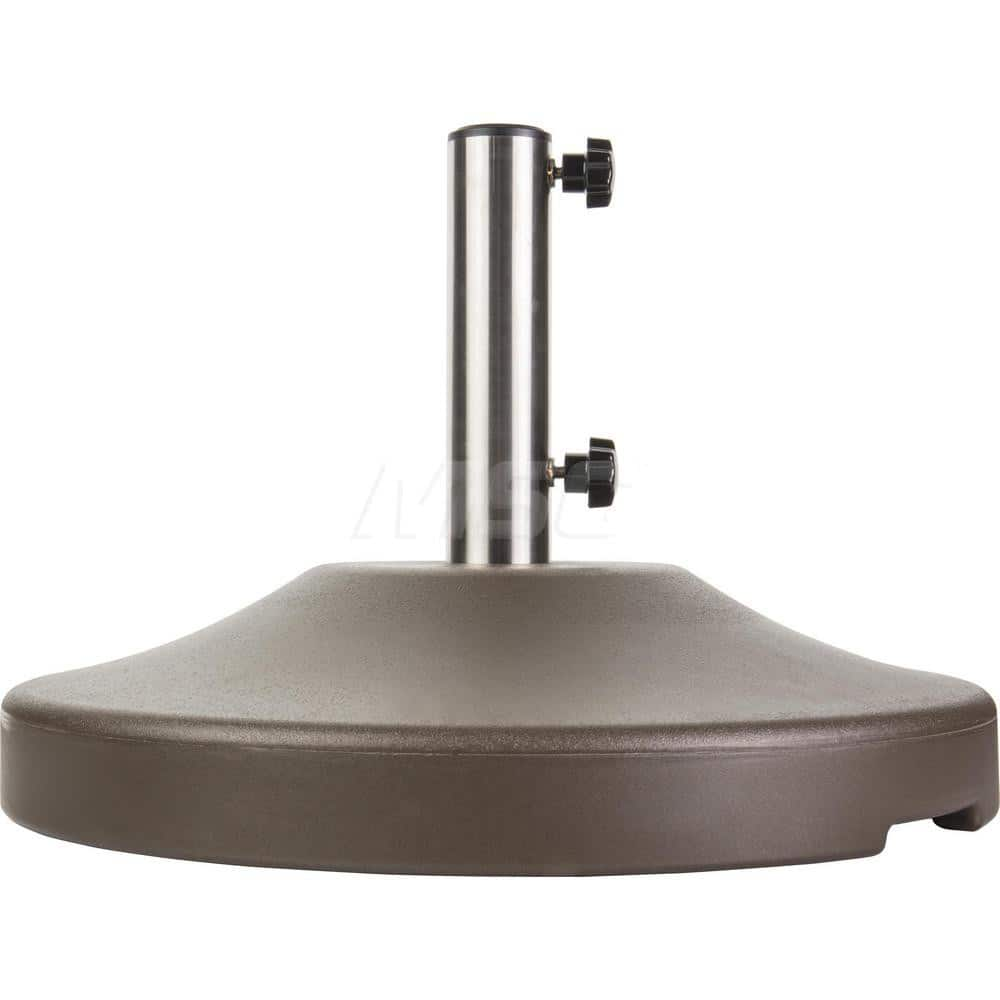 Patio Furniture Parts & Accessories; Type: Umbrella Base; Material: HDPE; Concrete; Color/Finish: Bronze