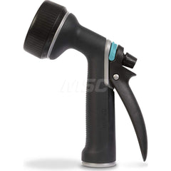 Garden Hose Spray Nozzles; Type: Watering Nozzle; Pre-set Nozzle; Nozzle Type: Watering Nozzle; Pre-set Nozzle; Style: Rear Trigger; Activation Method: Rear Trigger; Material: Plastic; Thread Type: GHT; Features: Ergonomic Non-Slip Handle; 7 Patterns; One