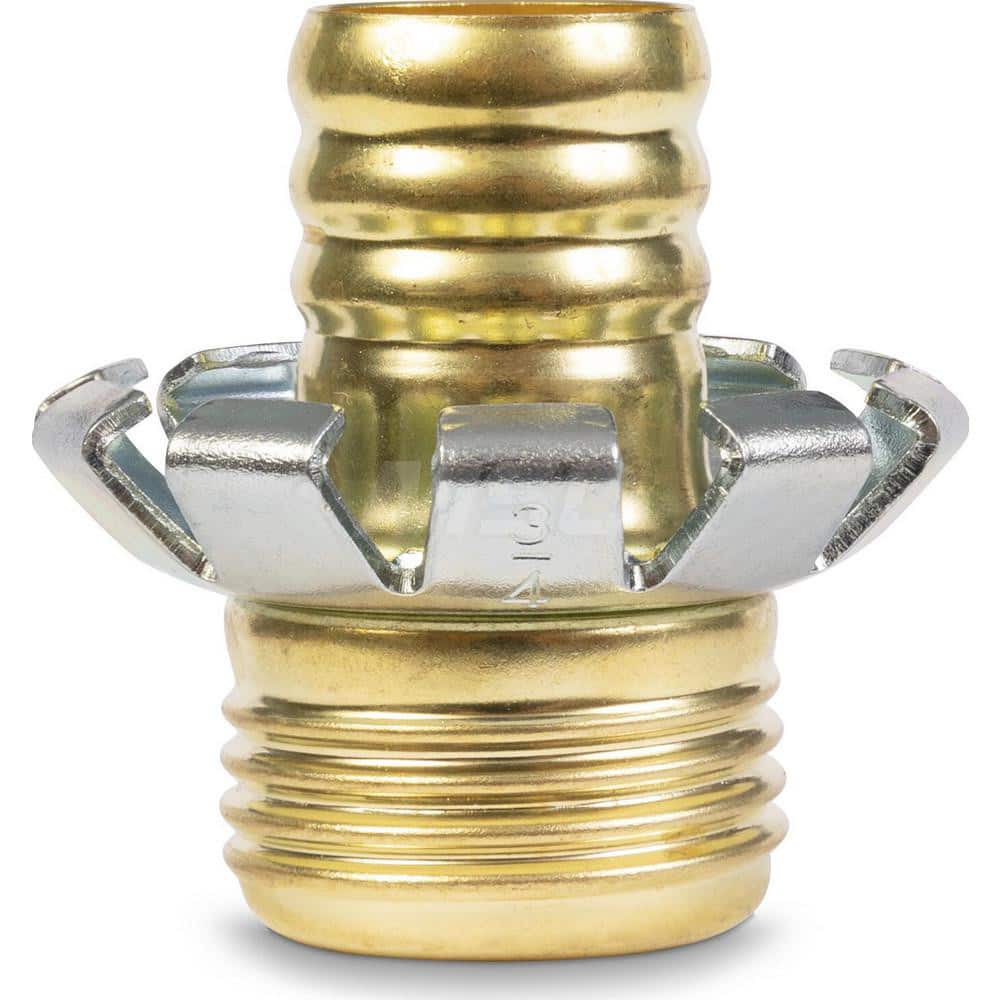 Garden Hose Fittings & Repair Kits; Connector Type: Male; Garden Hose Mender; Compatible Hose Diameter: 0.75; Thread Type: GHT; Material: Brass; Inside Diameter (Decimal Inch): 0.75; Material: Brass