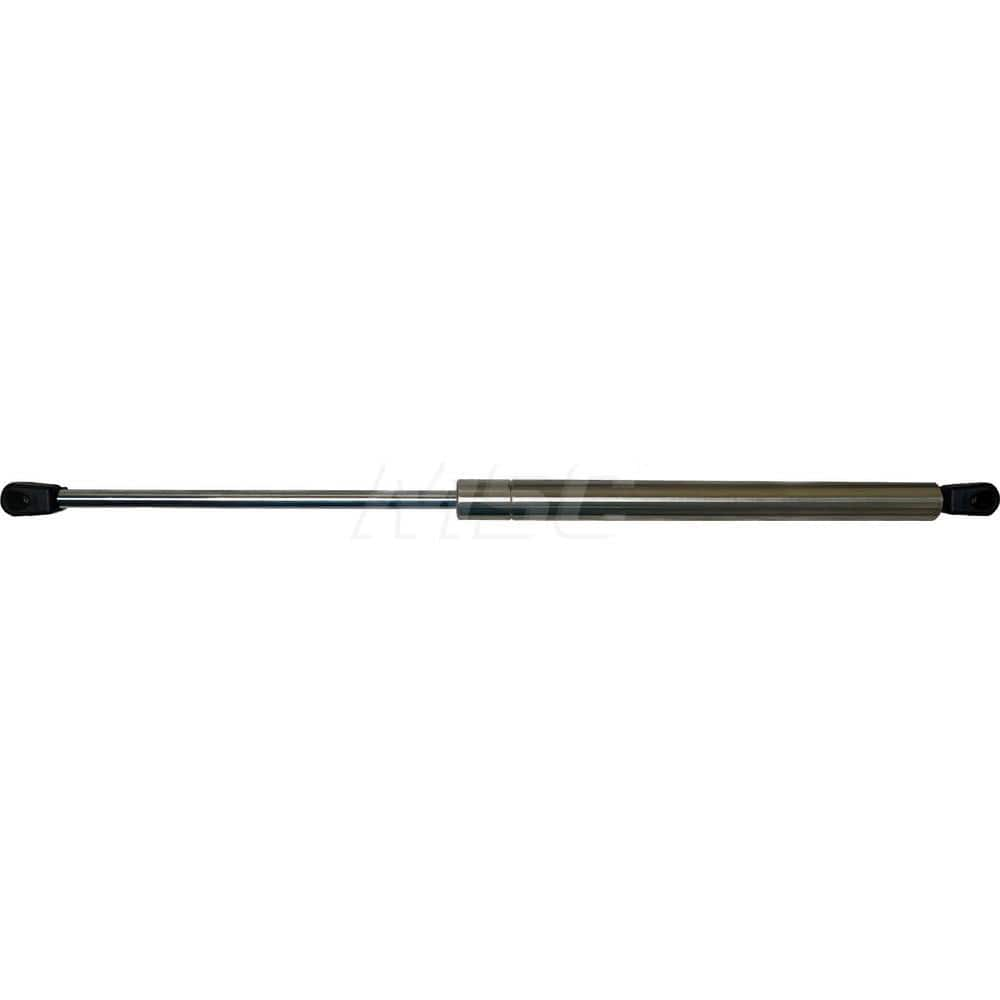 Hydraulic Dampers & Gas Springs; Fitting Type: None; Material: Stainless Steel; Extended Length: 14.50; Load Capacity: 40 lbs; Rod Diameter (Decimal Inch): 0.236; Tube Diameter: 0.590; End Fitting Connection: Plastic Ball Socket; Compressed Length: 9.5; E