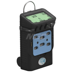 Multi-Gas Detector: Oxygen, LEL, Carbon Monoxide, Hydrogen Sulfide, Audible & Visual Signal, LCD