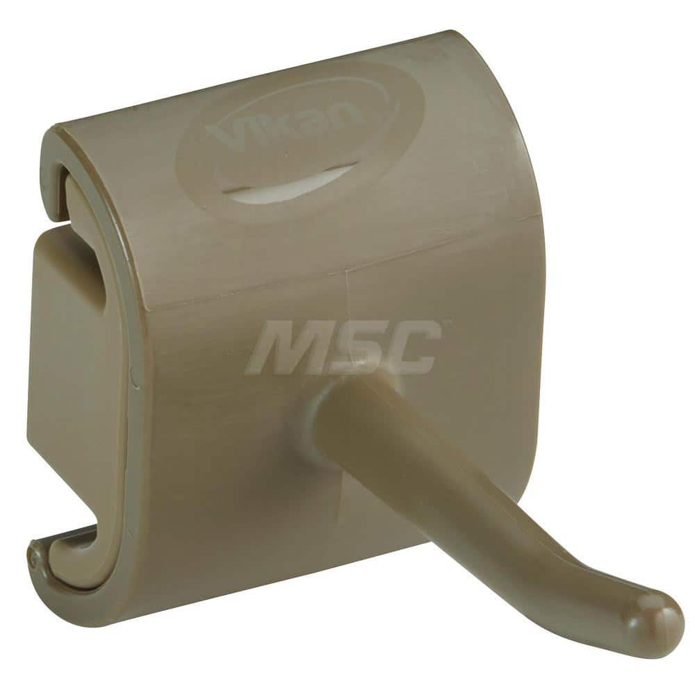 Mop & Broom Wall Hooks; Type: Wall Bracket; Number Of Holders: 1.000; Maximum Load Capacity: 6.61; Material: Polypropylene; Polyamide; Color: Brown; Width (Inch): 3.07