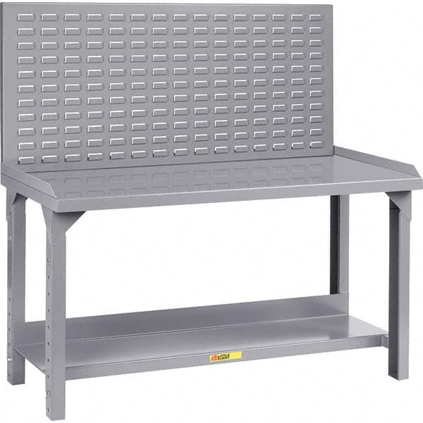 Little Giant - Stationary Work Benches, Tables Type: Work Bench Top Material: 12 Gauge Steel - Strong Tooling