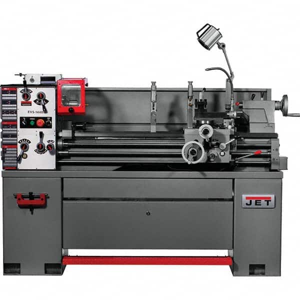 Jet - Bench, Engine & Toolroom Lathes Machine Type: Bench Lathe Spindle Speed Control: Electronic Variable Speed - Strong Tooling