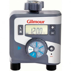 Gilmour - Lawn Sprinkler Timers Type: Auto ON/OFF Dual Outlet Electronic Timer Number of Watering Modes: 1 - Strong Tooling