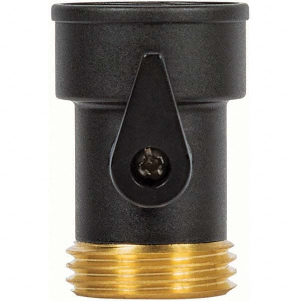 Gilmour - Garden Hose Fittings & Repair Kits Type: Shut-Off Valve Connector Type: Female; Male - Strong Tooling