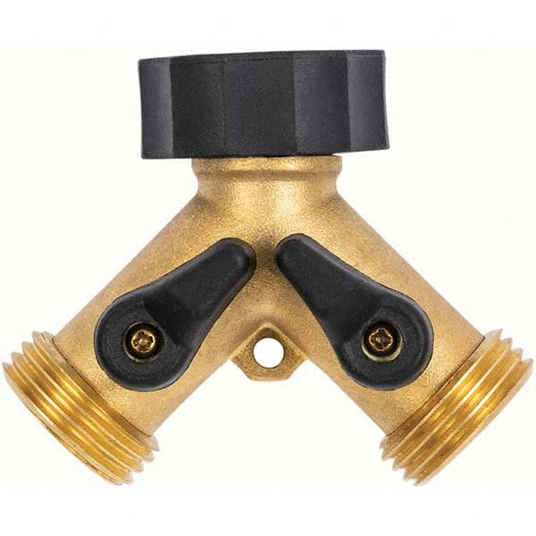 Gilmour - Garden Hose Fittings & Repair Kits Type: Shut-Off Valve Connector Type: Female; Male - Strong Tooling