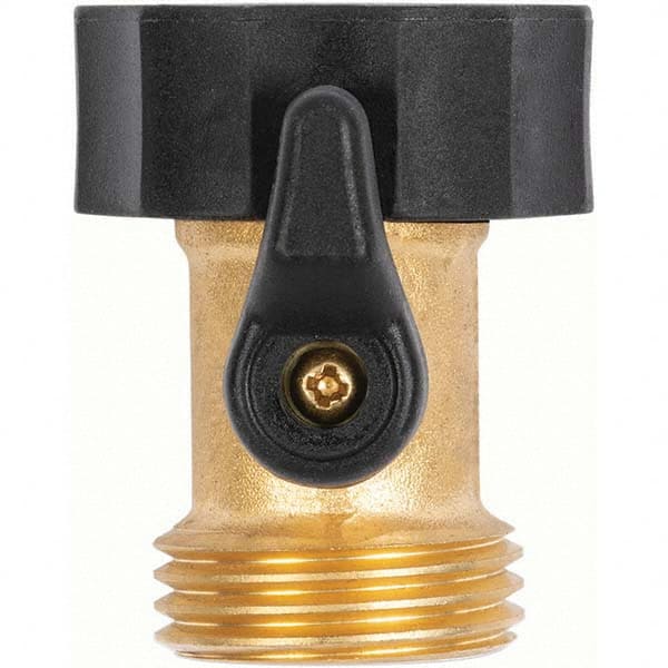 Gilmour - Garden Hose Fittings & Repair Kits Type: Shut-Off Valve Connector Type: Female; Male - Strong Tooling