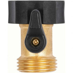 Gilmour - Garden Hose Fittings & Repair Kits Type: Shut-Off Valve Connector Type: Female; Male - Strong Tooling