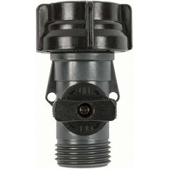 Gilmour - Garden Hose Fittings & Repair Kits Type: Shut-Off Valve Connector Type: Male; Female - Strong Tooling