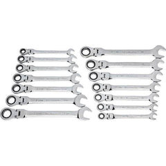 GearWrench - Wrench Sets Tool Type: Combination Wrench System of Measurement: Inch/Metric - Strong Tooling