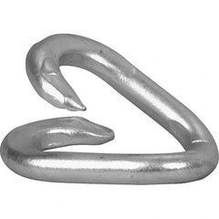 Campbell - Links; Type: Repair Link ; Chain Size (Inch): 5/16 ; Load Capacity (Lb.): 700 ; Material: Low Carbon Steel ; Finish/Coating: Zinc Plated - Exact Industrial Supply