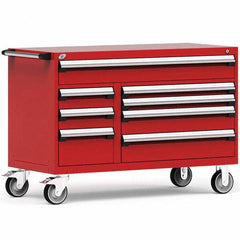 Rousseau Metal - Tool Roller Cabinets Drawers Range: 5 - 10 Drawers Width Range: 48" and Wider - Strong Tooling