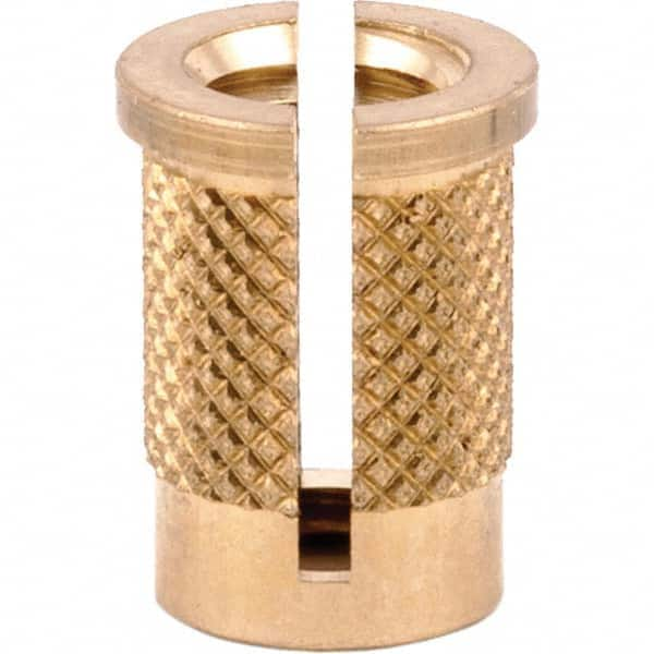 E-Z LOK - Press Fit Threaded Inserts Type: Flanged For Material Type: Plastic - Strong Tooling