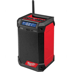 Milwaukee Tool - Job Site Radios Type: Worksite Radio & Charger Height (Decimal Inch): 9.2100 - Strong Tooling