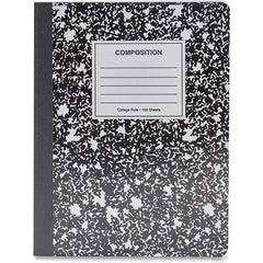 UNIVERSAL - Note Pads, Writing Pads & Notebooks Writing Pads & Notebook Type: Composition Book Size: 9-3/4 x 7-1/2 - Strong Tooling