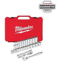 Milwaukee Tool - Combination Hand Tool Sets Tool Type: Mechanic's Tool Set Number of Pieces: 28.000 - Strong Tooling