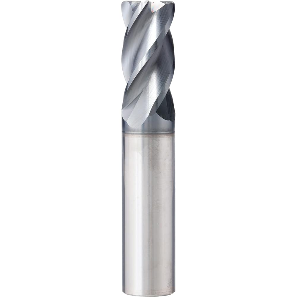 Supermill - 1" Diam 4 Flute Solid Carbide 0.045" Corner Radius End Mill - Strong Tooling