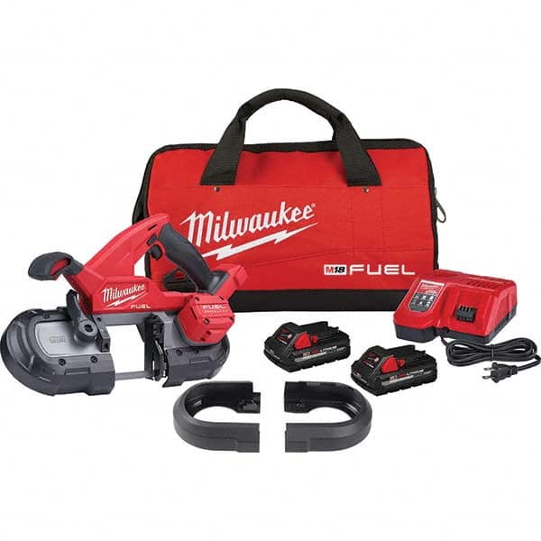 Milwaukee Tool - Cordless Portable Bandsaws Voltage: 18 Battery Chemistry: Lithium-Ion - Strong Tooling