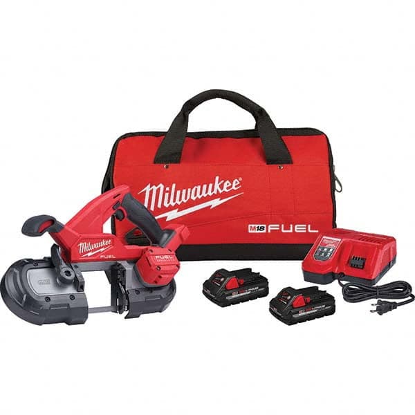 Milwaukee Tool - Cordless Portable Bandsaws Voltage: 18 Battery Chemistry: Lithium-Ion - Strong Tooling