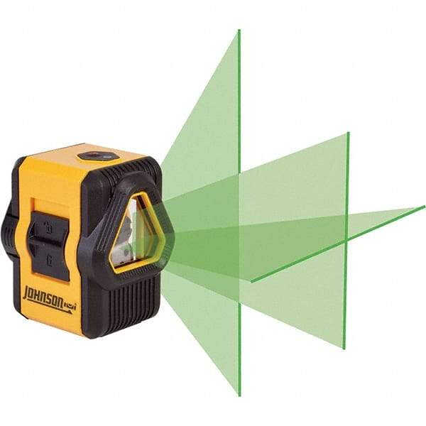 Johnson Level & Tool - Laser Levels Level Type: Self Leveling Cross Line Laser Maximum Measuring Range (Miles): 0.009 - Strong Tooling