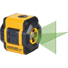 Johnson Level & Tool - Laser Levels Level Type: Self Leveling Cross Line Laser Maximum Measuring Range (Miles): 0.006 - Strong Tooling