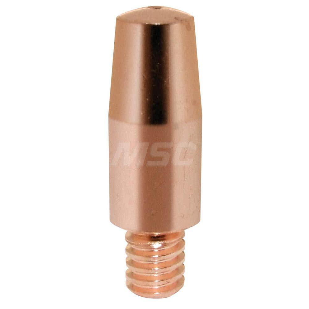 MIG Welder Contact Tip: 1/16″ Min x 1/16″ Max Wire Dia, Threaded Use with Magnum PRO