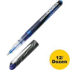 Ability One - Pens & Pencils; Type: Rollerball Pen ; Color: Blue ; Tip Type: 0.5MM - Exact Industrial Supply