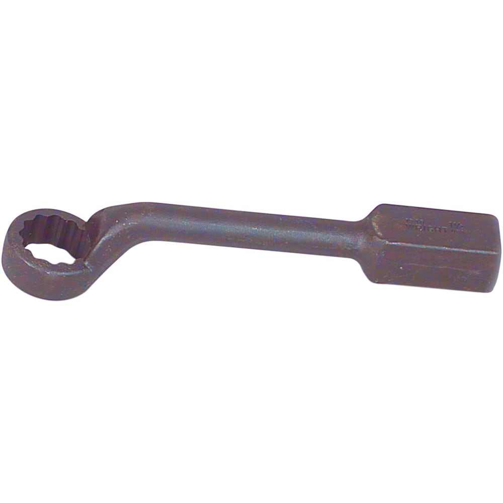 Box End Striking Wrench: 1-7/16″, 12 Point, Single End Alloy Steel, Black Finish