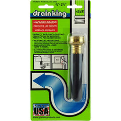 Drain Cleaning Accessories; Type: Drain Cleaner; For Use With: Sink Drains; Swimming Pool Pipes; Bathtub and Shower Drains; For Use With: Sink Drains; Swimming Pool Pipes; Bathtub and Shower Drains; Type: Drain Cleaner; For Use With: Sink Drains; Swimming