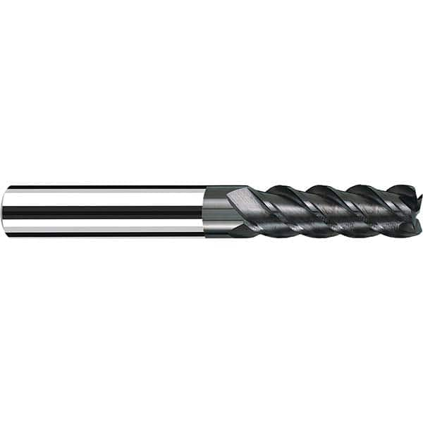 Fraisa - 1/8, 3/4" LOC, 1/8" Shank Diam, 3" OAL, 4 Flute Solid Carbide Square End Mill - Strong Tooling