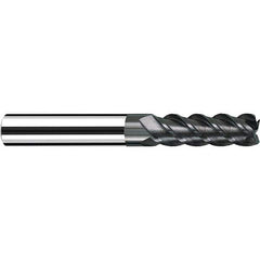 Fraisa - 1/8, 3/4" LOC, 1/8" Shank Diam, 3" OAL, 4 Flute Solid Carbide Square End Mill - Strong Tooling