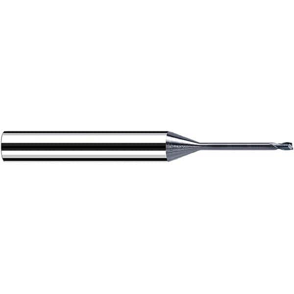 Fraisa - 3mm, 6mm LOC, 80mm OAL, 2 Flute Solid Carbide Square End Mill - Strong Tooling