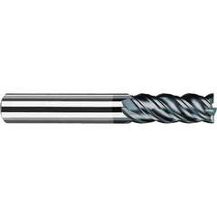 Fraisa - 5/8, 1-1/4" LOC, 5/8" Shank Diam, 3-1/2" OAL, 4 Flute Solid Carbide Square End Mill - Strong Tooling