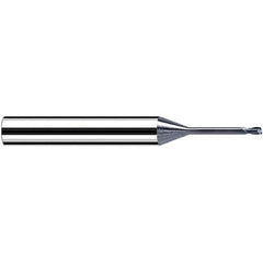 Fraisa - 0.5mm, 6mm LOC, 57mm OAL, 2 Flute Solid Carbide Square End Mill - Strong Tooling