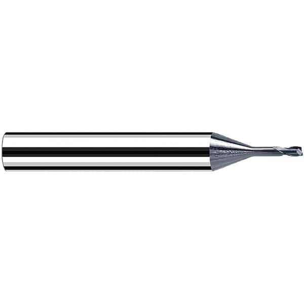 Fraisa - 2.5mm, 2.5mm LOC, 57mm OAL, 2 Flute Solid Carbide Square End Mill - Strong Tooling