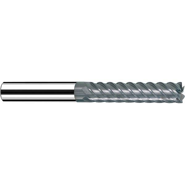 Fraisa - 3/4, 3-1/2" LOC, 3/4" Shank Diam, 6" OAL, 10 Flute Solid Carbide Square End Mill - Strong Tooling