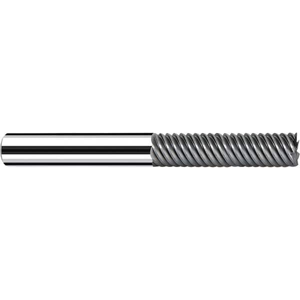 Fraisa - 3/8, 1-1/2" LOC, 3/8" Shank Diam, 3-1/2" OAL, 7 Flute Solid Carbide Square End Mill - Strong Tooling