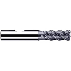 Fraisa - 1mm, 3mm LOC, 57mm OAL, 4 Flute Solid Carbide Square End Mill - Strong Tooling