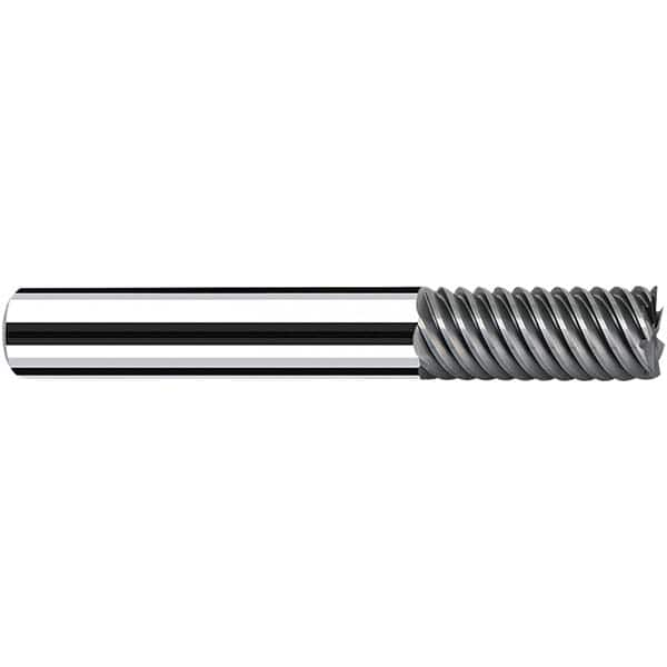 Fraisa - 5mm, 13mm LOC, 57mm OAL, 5 Flute Solid Carbide Square End Mill - Strong Tooling