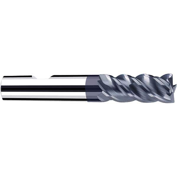 Fraisa - 6mm, 12mm LOC, 57mm OAL, 4 Flute Solid Carbide Square End Mill - Strong Tooling